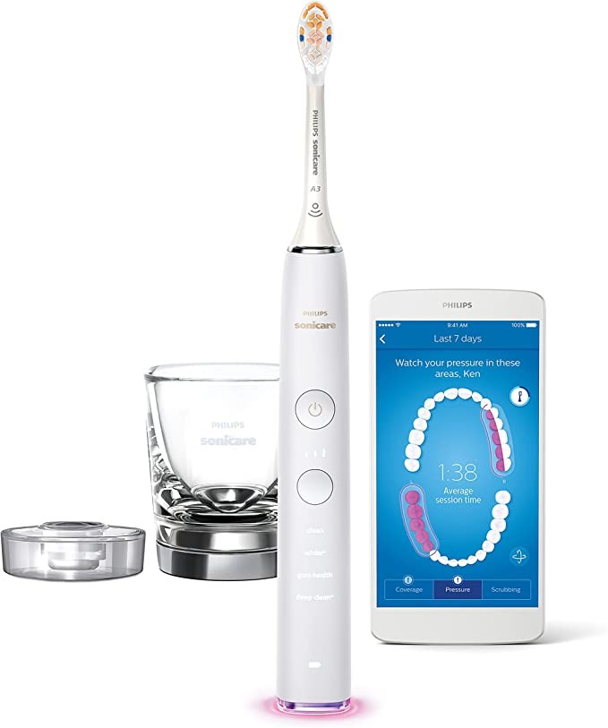 Philips Sonicare Electric Toothbrush Diamond Smart Clean HX9911 / 66 [2021 Model]