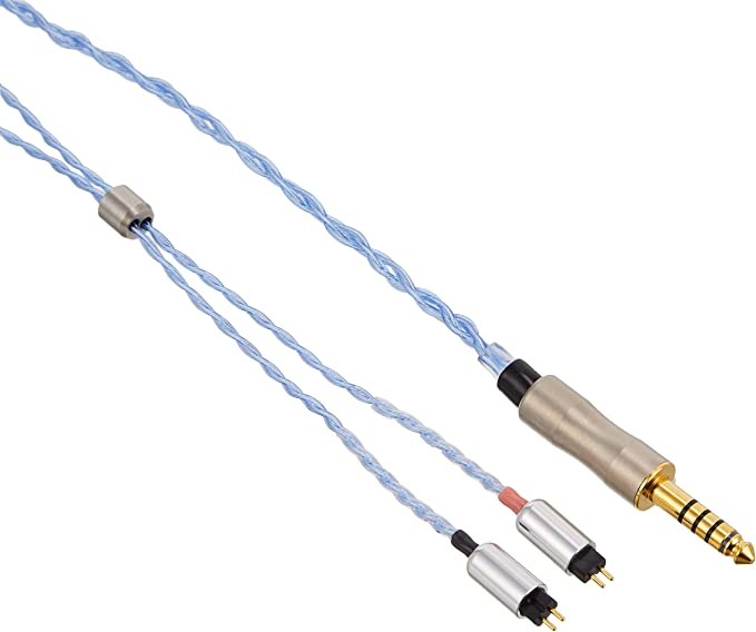 Bispa replacement cable <Ling-Ryou> UPTCEP-C5 [CIEM-2PIN→"PR series" 4.4φ5-pole plug (balanced)]