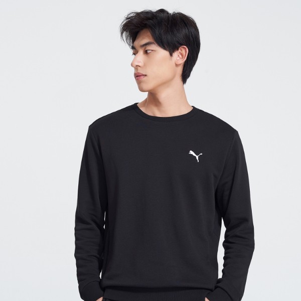 Puma-long-sleeve-round-neck-sweater