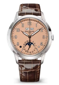 Patek Philippe Perpetual Calendar Watch 5320G-011 with Rose Gold and Opal Dial
